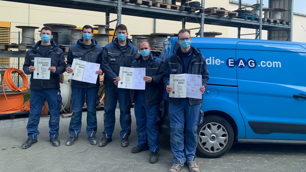 Willkommen im Team bei der D-I-E Elektro AG nach abgeschlossener Ausbildung zum Elektroniker für Energie- und Gebäudetechnik bei der D-I-E Elektro AG 