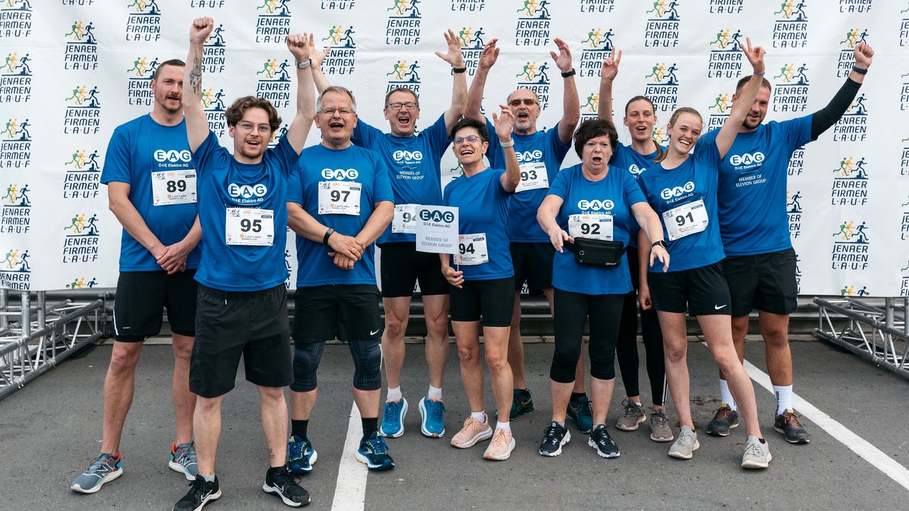 "Sport Frei" hieß es für 10 Kollegen des Hauptsitzes der EAG in Jena